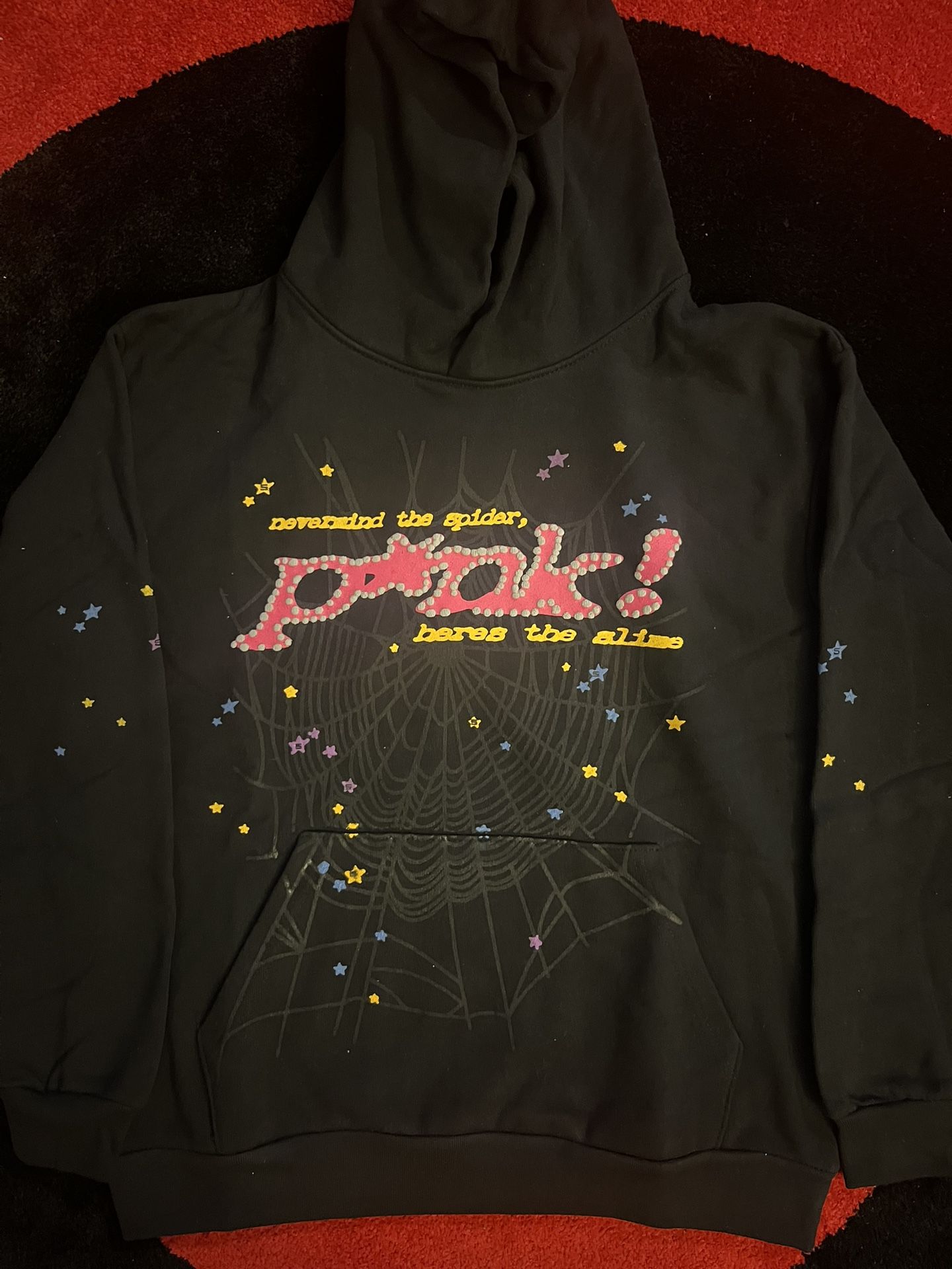 Black Spider Punk Hoodie