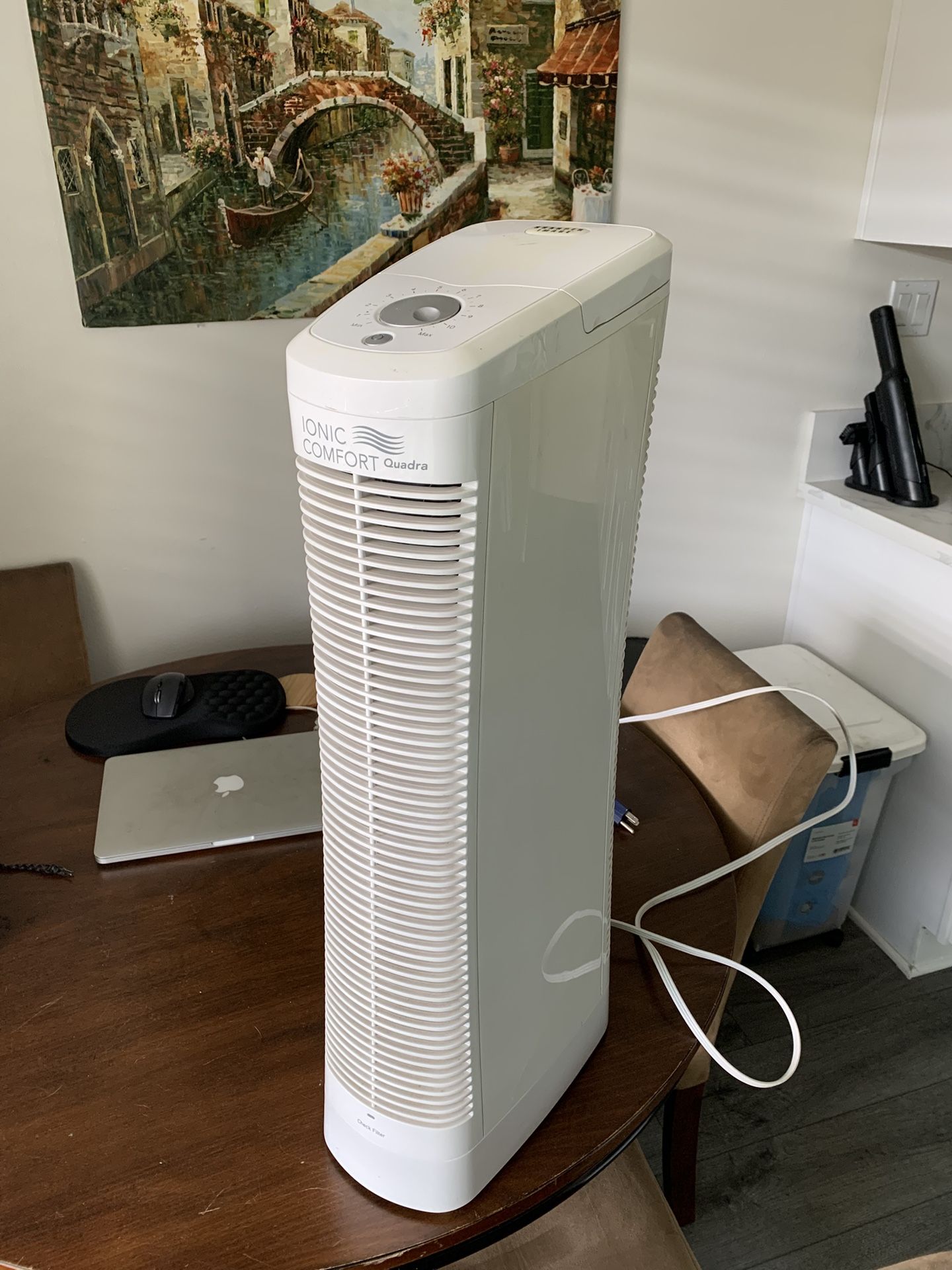 Sharper Image Ionic Comfort Quadra Air Purifier