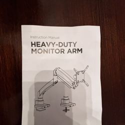 Heavy Duty Monitor Arm