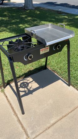 Double Burner With Plancha
