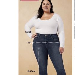 Mid Rise Skinny Jeans