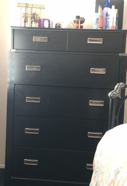 Dark brown dresser
