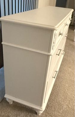 White dresser