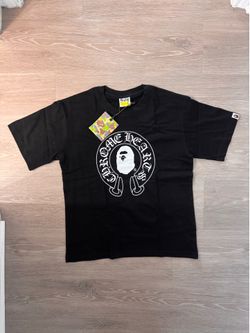 BAPE x CHROME HEART T-SHIRTS (BOTH SMALLS)