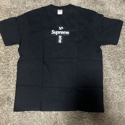 Supreme Cross Box logo  tee