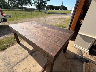 Dining Room Table Dark Walnut (6ft) ***New***