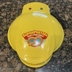 New SuperPretzel Soft Pretzel Maker. Never used. No box.