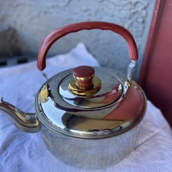 Tea Kettle Food Grade Stainless Steel, Hot Water Fast to Boil for Stove Top