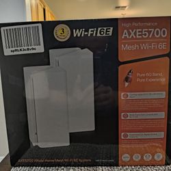 Tenda  AXE5700 Mesh WiFi 6E 2 Pack
