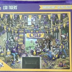 LSU TIGERS 500 Pc. PUZZLE✨️🏀🏈🏈