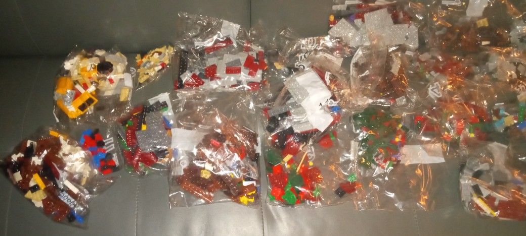 LEGO UNOPENED BAGS 29 TOTAL BAGS
