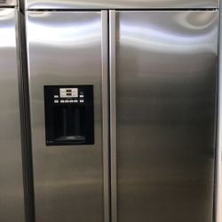 Ge Profile 48”wide Built In Stainless Steel Refrigerator 
