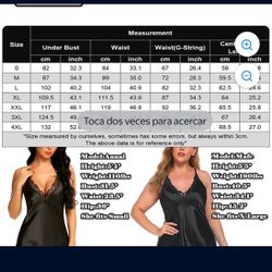 Women's Lingerie Sexy Satin Lace Nightgown Sleepwear