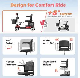 Mobility electric scooter for Elderly