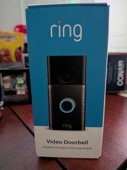 amazon ring doorbell never used