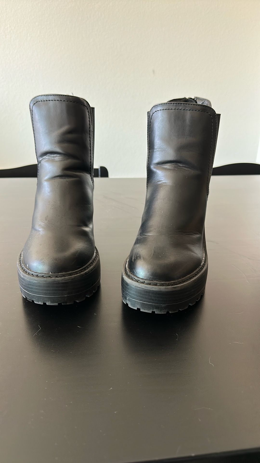 Steve Madden Kat Black Size 7.5 Boots
