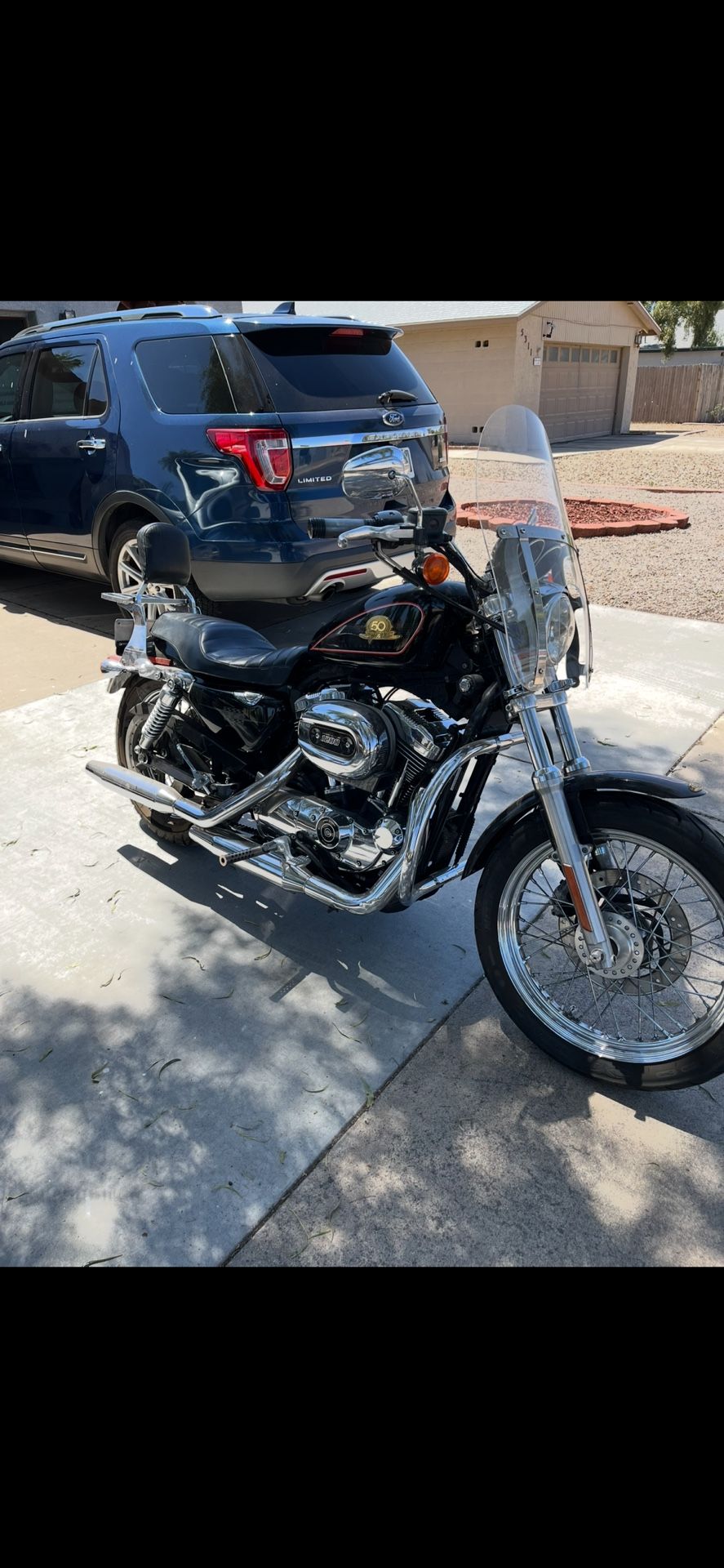 2007 Harley Davidson Sportster 50th anniversary edition
