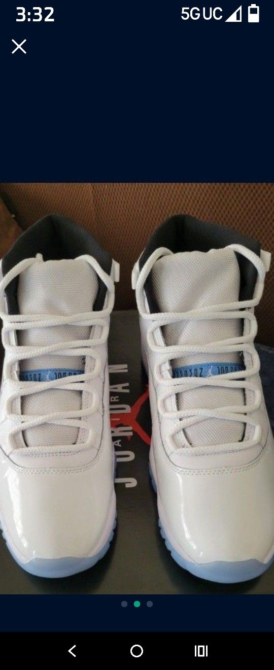 Jordan 11 Legend Blue size 10 (NO TRADES)