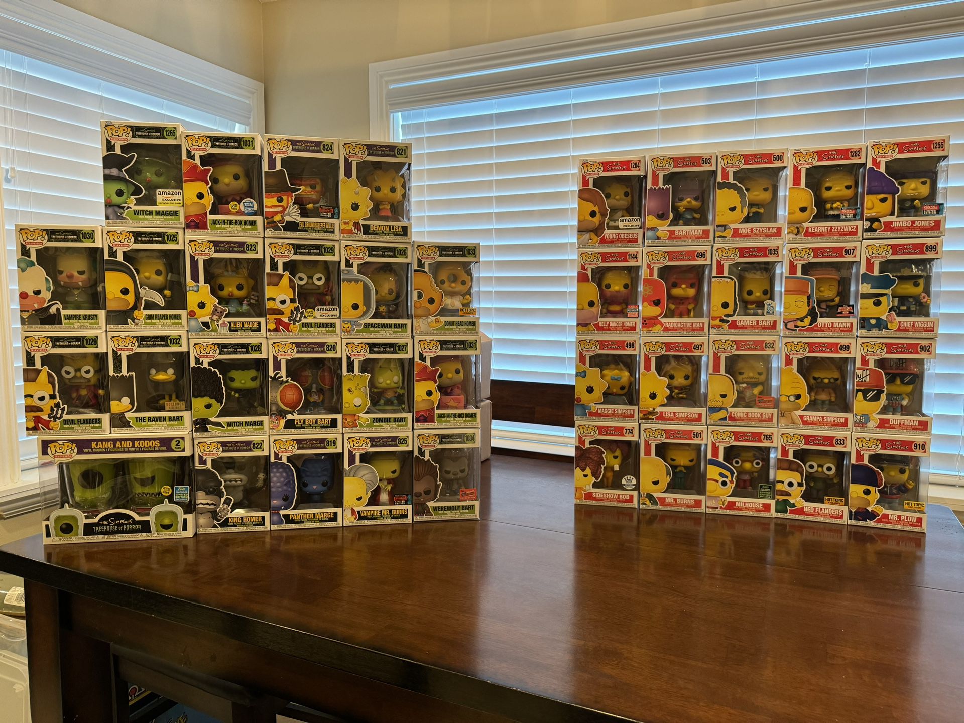 The Simpsons Funko Pop Collection