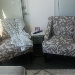 Two Accent Chairs For Sale