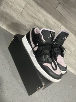Air Jordan 1’s Lows 5Y For $60 Purple And Black 