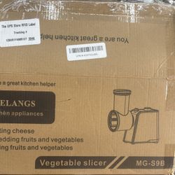 Electric Vegetable/fruit Slicer 