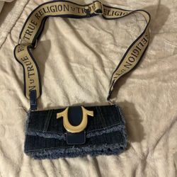 Dark Denim True Religion Purse