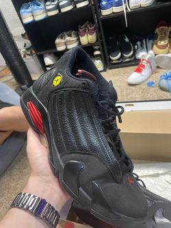 Air Jordan 14 Retro Black Red Sneaker