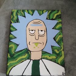 Rick And Morty Canvas Art