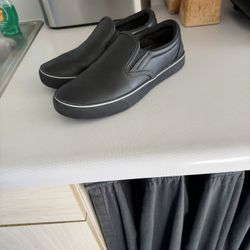 Leather Slip Ons
