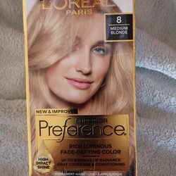 New L'Oreal Paris 8 medium blonde new improve Superior preference high fate dye coloring hair dye $10 pick up only 865 Ellsworth avenue right off of E