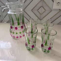 Pitcher And Glasses 