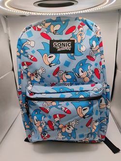 Sonic The Hedgehog Bookbag New