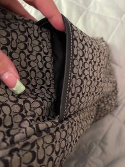 Black coach bag