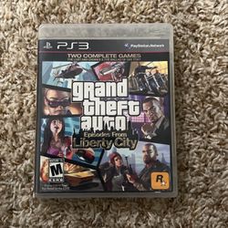 Grand Theft Auto Episodes From Liberty City PS3 Edition 