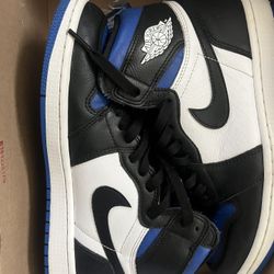 Jordan 1 Size 8 Royal Toes 