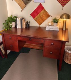 Beautiful Wood Executive Desk 🪵✨