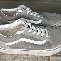 Vans Gray Junior Size 6.5