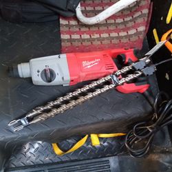 Milwaukee Roto Hammer And (2) New Bits