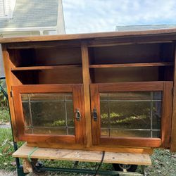 Rustic Wood Console Table
