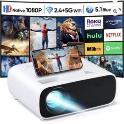Brand-New AT-M269A HD WiFi Mini Projector – Sealed Box
