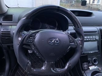 G37 Carbon Fiber Steering Wheel