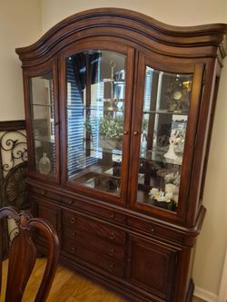 Macy's 8-Piece Bordeaux Dining Room Set