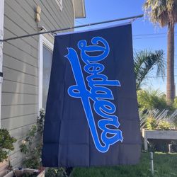 Dodgers Flag Size 3ftx5ft 