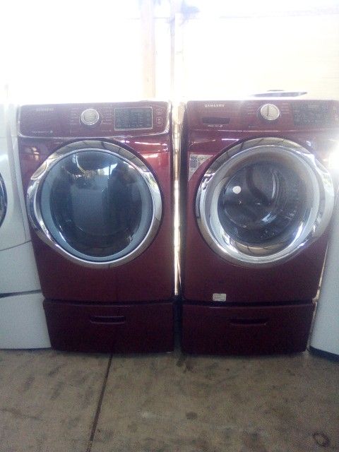 Samsung Washer And Gas Dryer Set