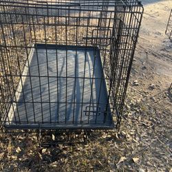 Vendo Jaula Para Perro 36 Pulgadas De Largo 24 De Alto  22 De Ancho