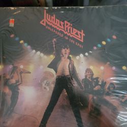 Unleashed in the East by Judas Priest (36179) Vinyl. JUDAS PRIEST Unleashed In The East COLUMBIA LP VG