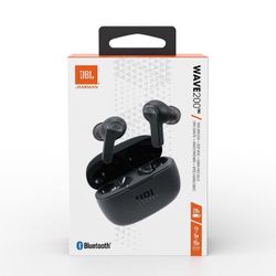 JBL Wave 200 TWS True Wireless Semi-in-ear Bluetooth Headphones