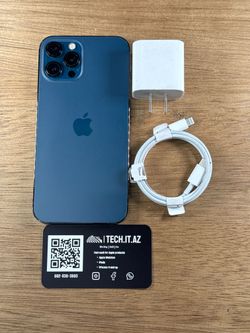 📱 iPhone 12 Pro Max | 256GB | Pacific Blue | Unlocked (Any Carrier)