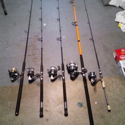 Fishing poles